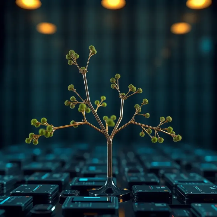Types and Applications of Balanced Binary Trees Conceptual representation of different types of balanced binary trees used in data management