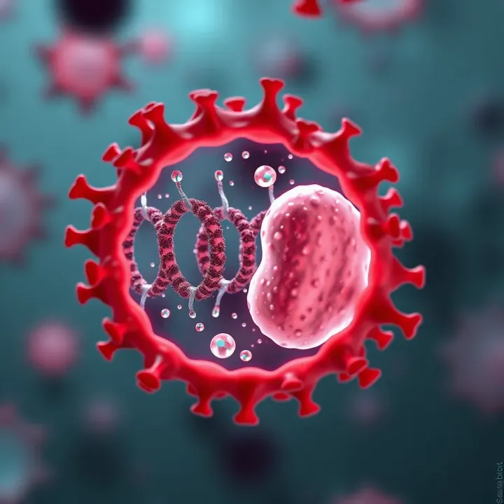 Stages of Bacterial Replication in Binary Fission Visual representation showing stages of bacterial replication highlighting DNA duplication and cell elongation