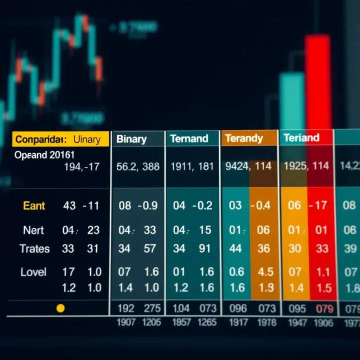 Comparison chart showing unary, binary, and ternary operators with their respective operands