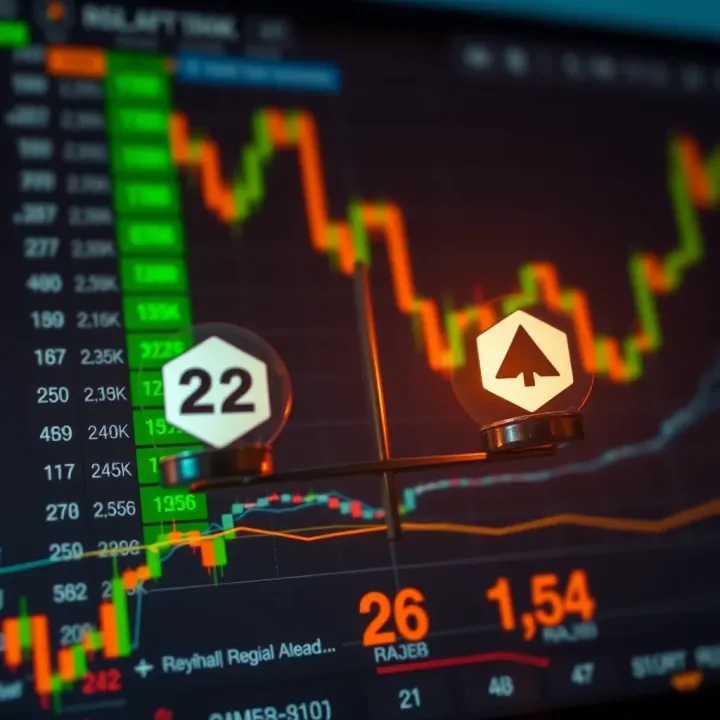 Balancing Risks and Rewards with Regulatory Insights in Pakistan Chart displaying risk and reward balance in binary option trading with highlighted regulatory symbols specific to Pakistan