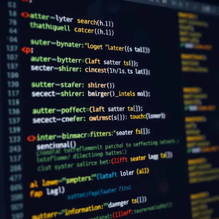 Binary Search Code Example Code snippet displaying binary search implementation in a programming language highlighting key logical steps