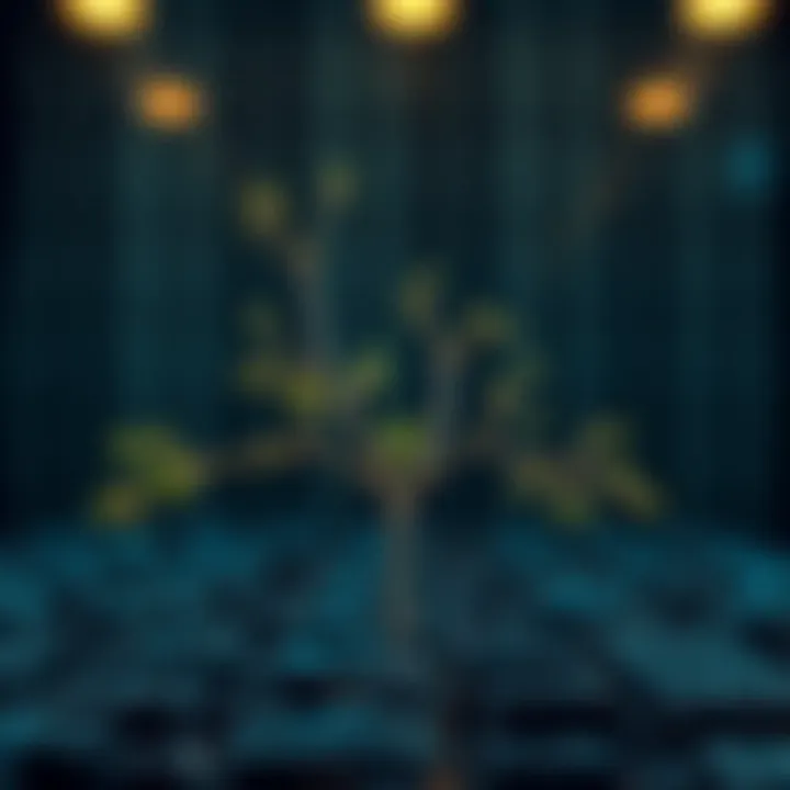 Types and Applications of Balanced Binary Trees Conceptual representation of different types of balanced binary trees used in data management