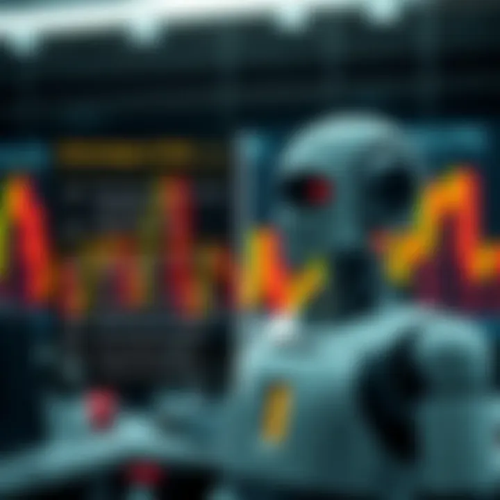 Visual comparison of advantages and risks associated with using binary option robots in trading