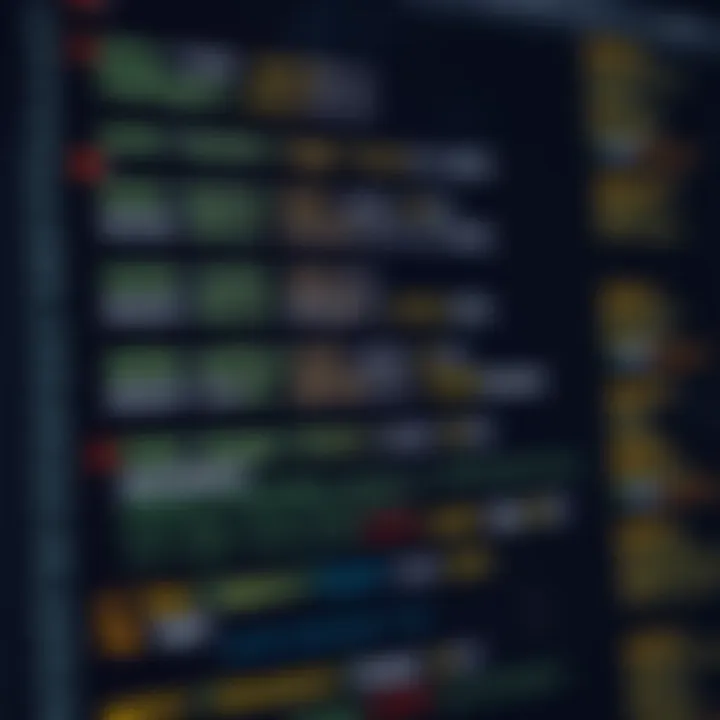 Code snippet displaying binary search implementation in a programming language highlighting key logical steps