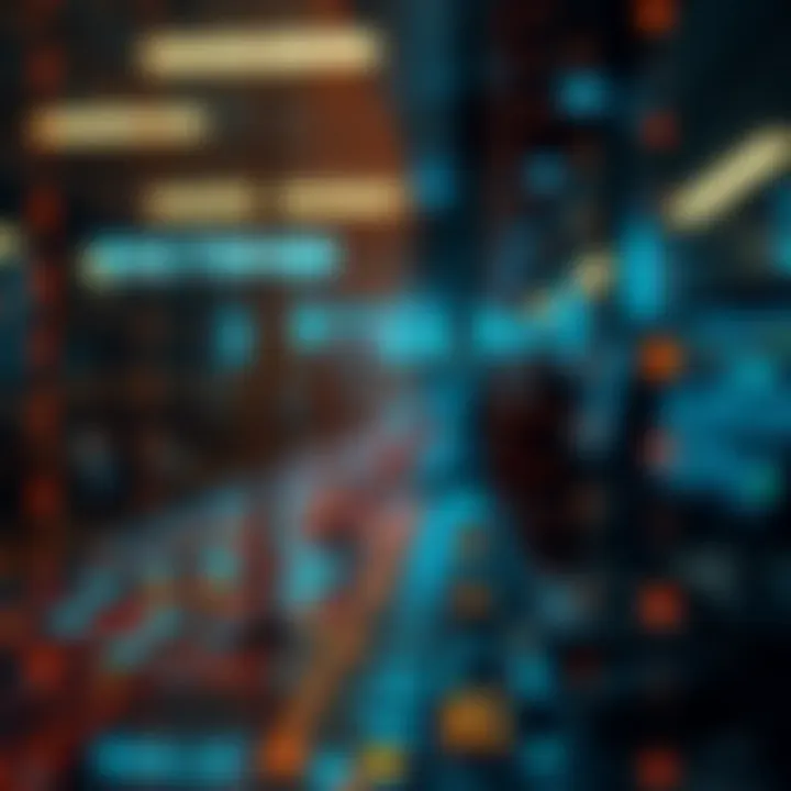 Binary Signals in Modern Electronic Communication Conceptual illustration of binary signals transmitting information through electronic communication channels