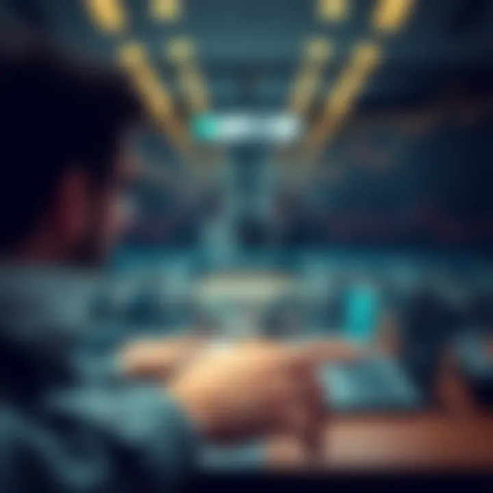 Visual representation of regulatory compliance and customer support in forex trading