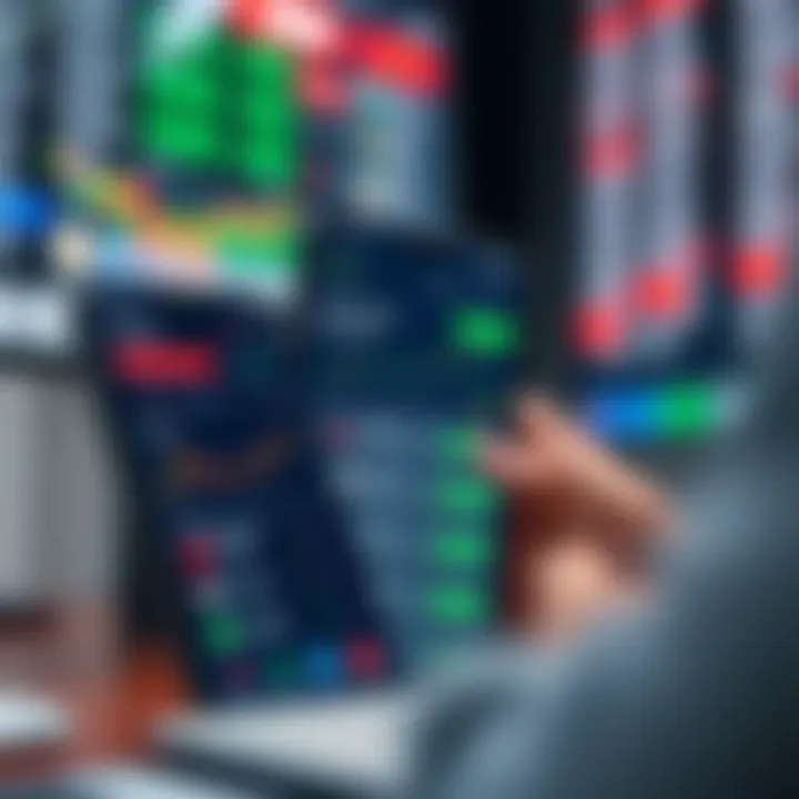 User-friendly mobile trading app interface showing various investment options