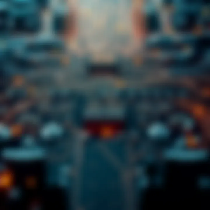 Schematic of interconnected adders illustrating digital arithmetic operations