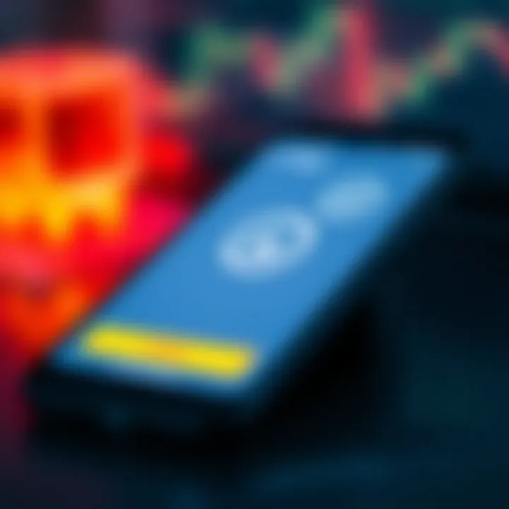 Safe Download and Installation of Forex Trading Apps in Pakistan Secure download icon next to smartphone displaying forex app installation progress