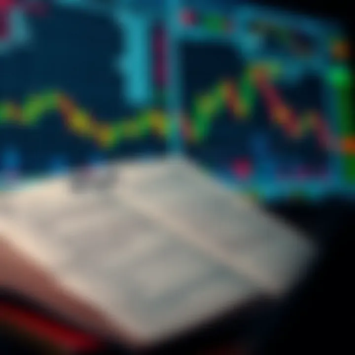 Forex Trading PDF Resources for Pakistani Market Insights Open PDF document displaying forex market charts and trading strategy notes on a computer screen