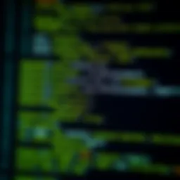 C++ code snippet showing a function implementing binary search on a sorted array with clear variable names and comments