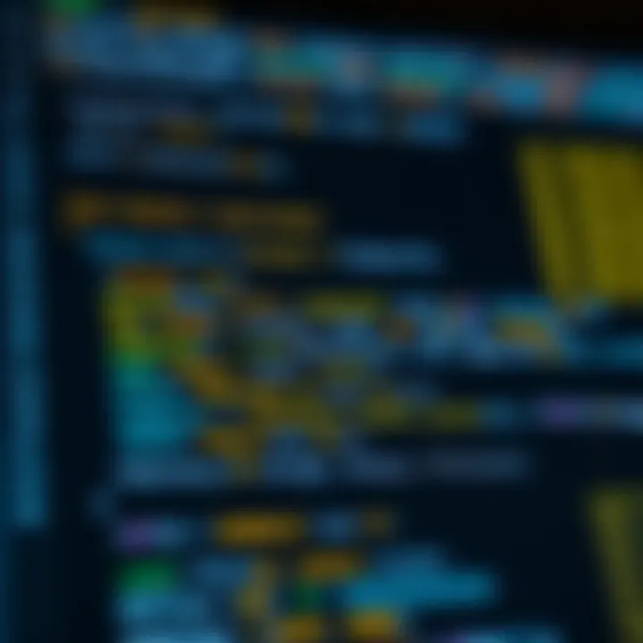 Code snippet demonstrating binary search implementation in C++ highlighting key logic components