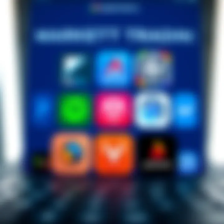 Popular Trading Applications Used in Pakistan Collection of popular trading app logos available for users in Pakistan