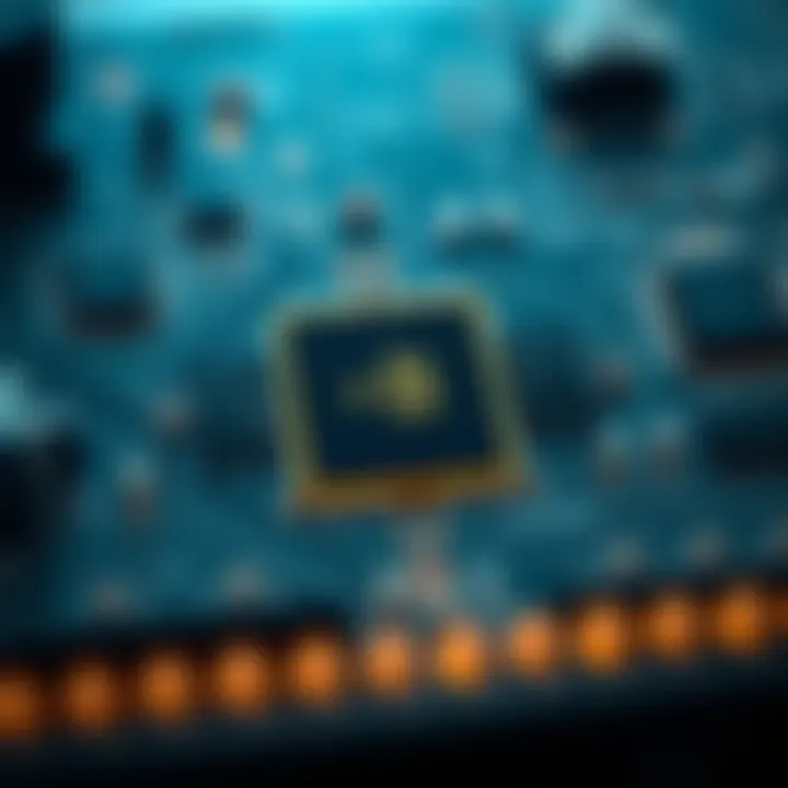Diagram of a half adder circuit showing inputs A and B with outputs sum and carry