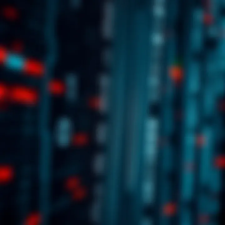 Conceptual graphic showing the application of binary codes in communication and error detection