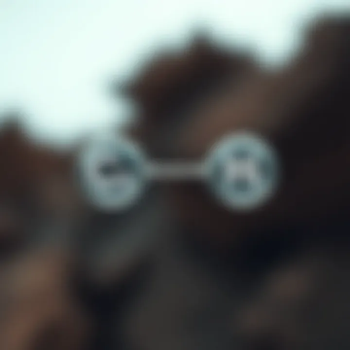 Diagram illustrating the chemical bonding between two different elements forming a binary compound