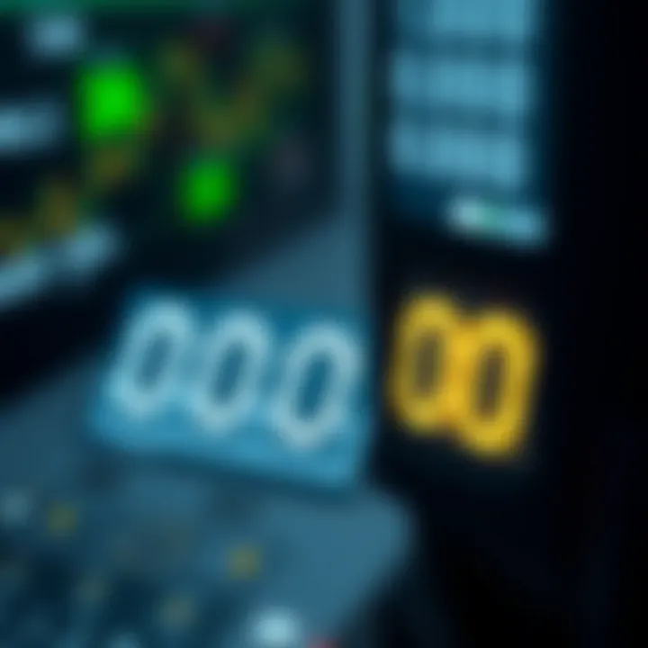 Visual representation of different types of binary counters including asynchronous and synchronous configurations