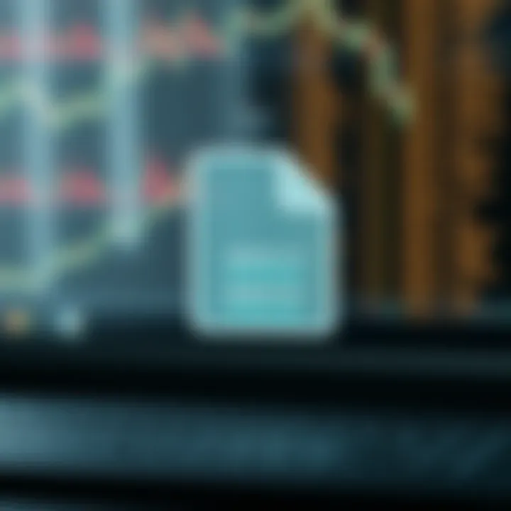 Diagram illustrating the internal structure and data organization of a binary file