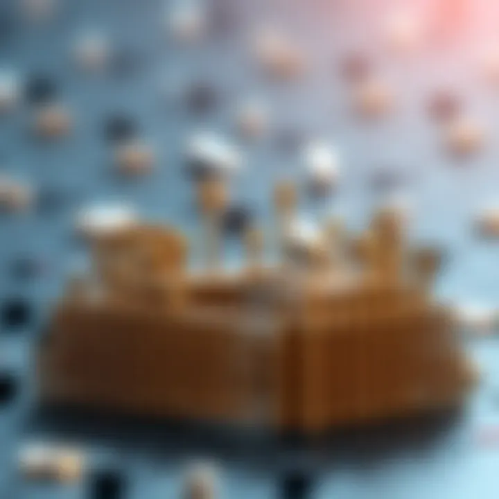 Diagram illustrating the hierarchical structure of a binary heap with nodes arranged to satisfy heap property