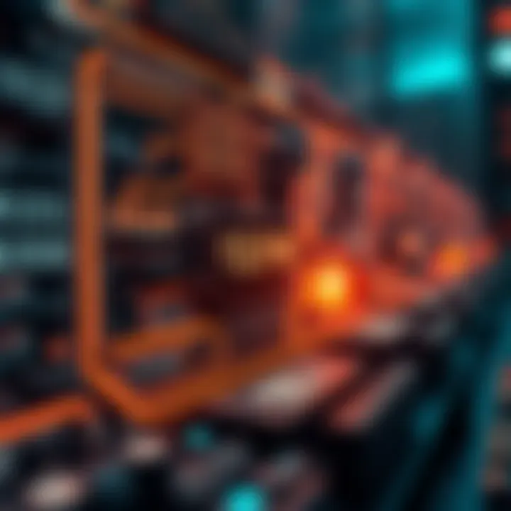 Binary Information Flow in Computer Architecture Graphic showing the flow of binary information through computer architecture components