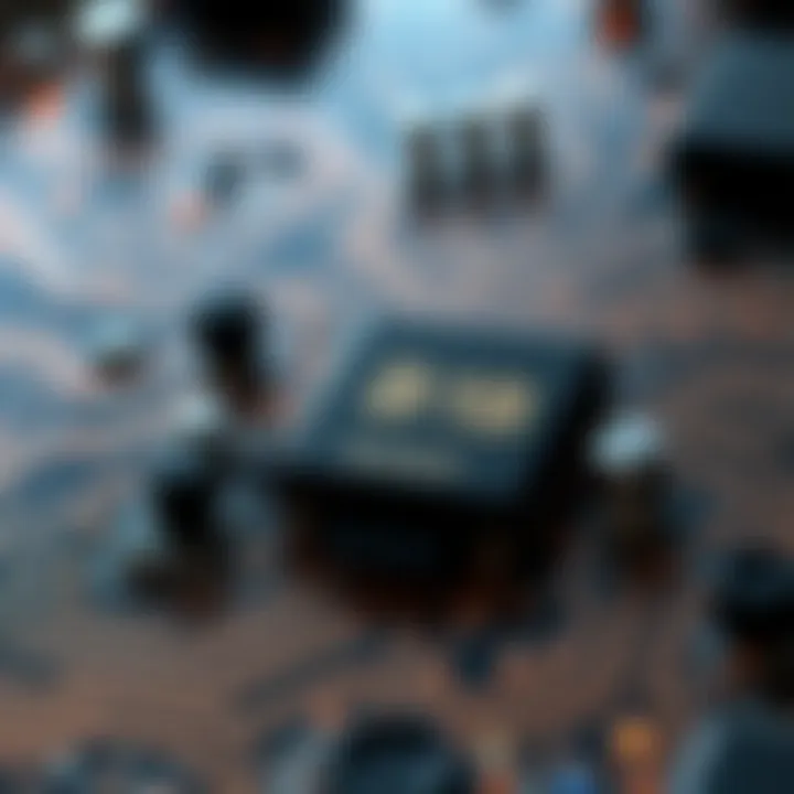 Circuit design showcasing the use of binary logic in digital electronics with interconnected logic components