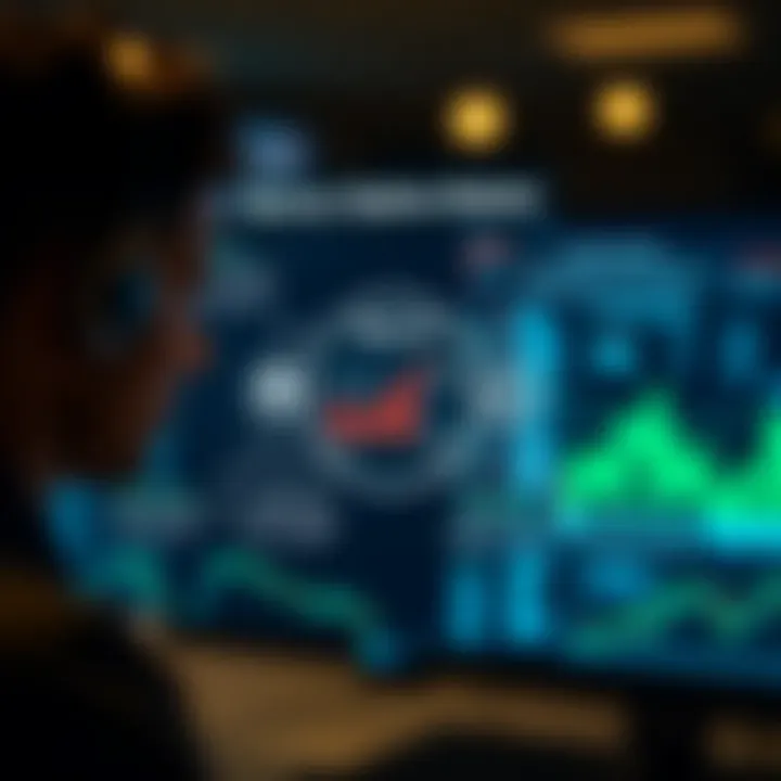 Diagram illustrating how binary option robots analyze market data and execute trades automatically