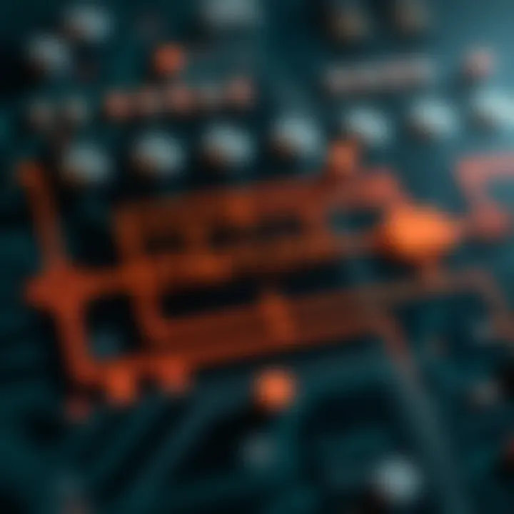 Diagram of a binary parallel adder circuit showing interconnected full adders and carry propagation path