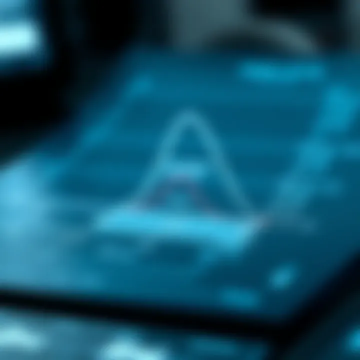 Graphical representation of a binary phase diagram showing phase regions and temperature-composition relationship