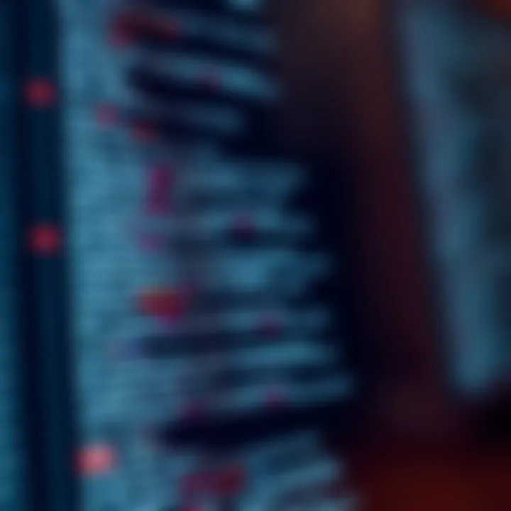 Code snippet demonstrating binary search algorithm implementation in a programming language