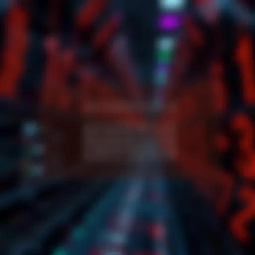 Diagram illustrating binary search dividing a sorted array to locate a target value efficiently