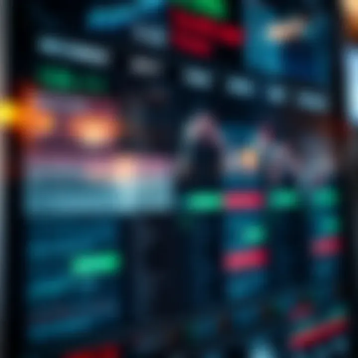 Calendar displaying key financial dates and economic indicators relevant to market trends