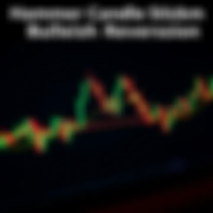 Illustration of hammer candlestick pattern signaling possible bullish reversal in stock price movement
