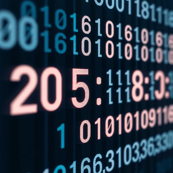 Byte Representation in Binary and Decimal Values Graphical representation of an 8-bit byte showing binary digits and their corresponding decimal values