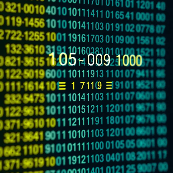 Diagram illustrating the conversion of the integer part of a decimal number to binary using division by two