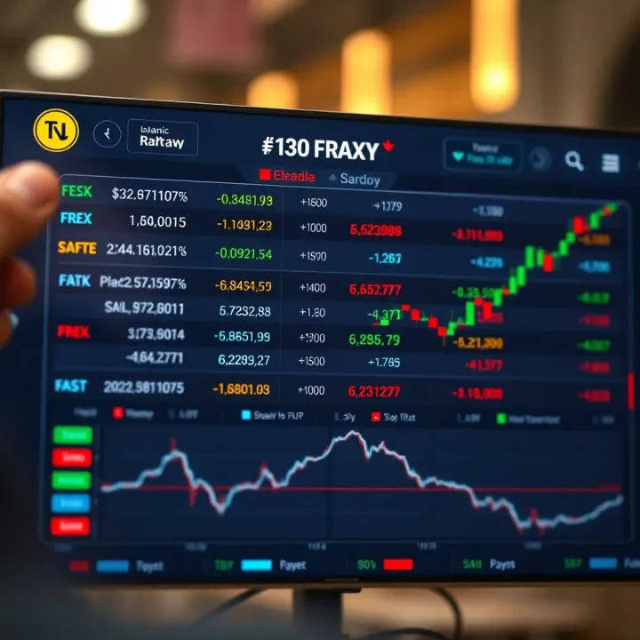 Visual representation of a Shariah-compliant forex account interface with currency exchange options