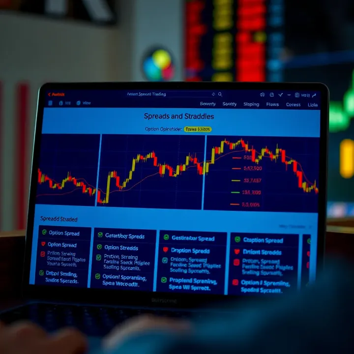 Overview of Spreads and Straddles for Effective Trading Diagram showing various option spread and straddle techniques for optimizing trades