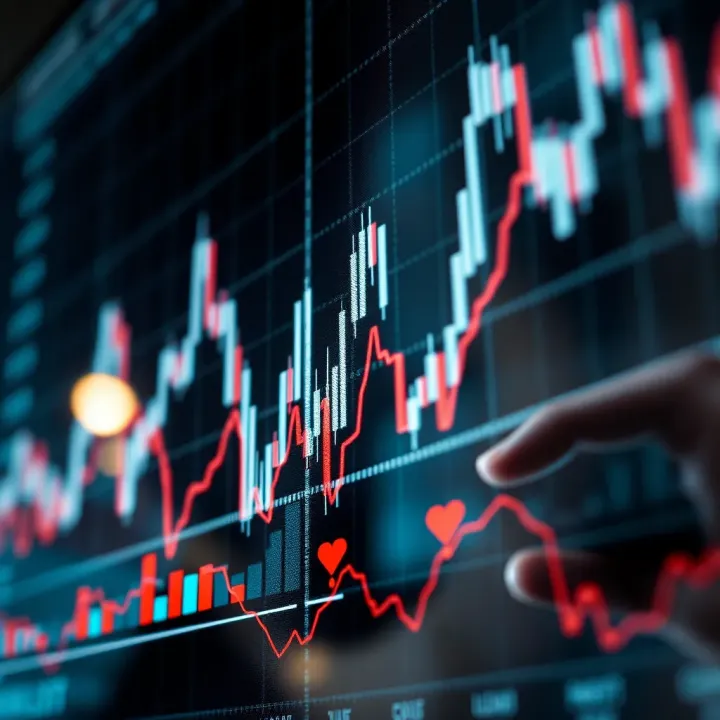 Graph depicting currency exchange trends with emphasis on Pakistani Rupee fluctuations