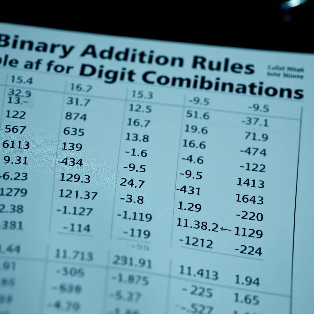 Simple Guide to Adding Binary Numbers - paktradingtips