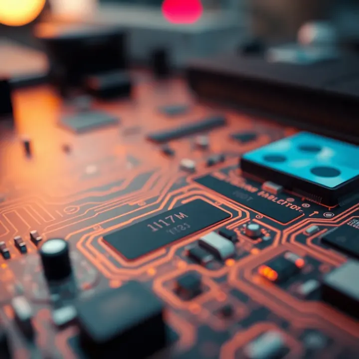 Circuit representation illustrating binary signals and their role in digital electronics