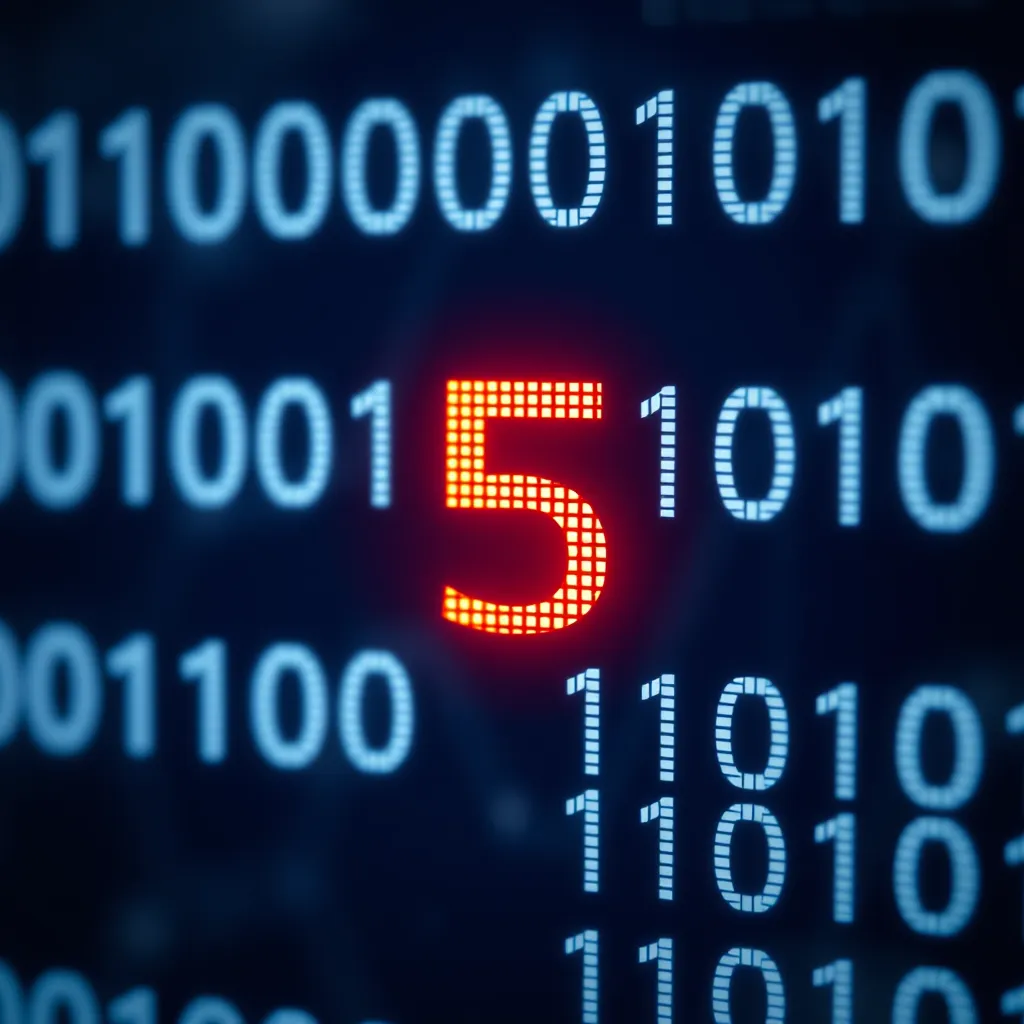 How the Number Five Is Written in Binary - paktradingtips