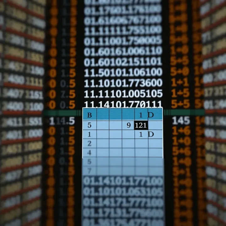 Diagram illustrating the binary search technique within a sorted array highlighting the division of the search interval