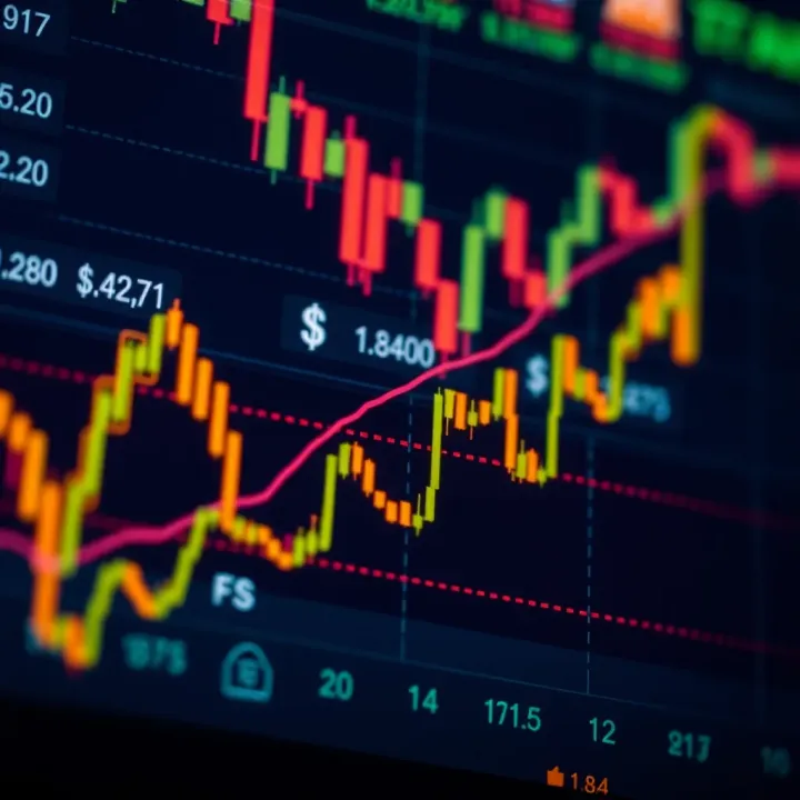 Currency Pairs and Trade Execution in Forex Market Illustration of currency pairs with arrows showing exchange rates and trade execution in forex market