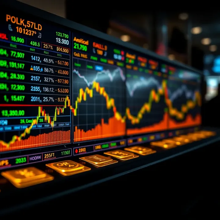 Popular Gold Trading Platforms for Pakistani Investors Digital trading platform displaying gold rates and investment options in Pakistan